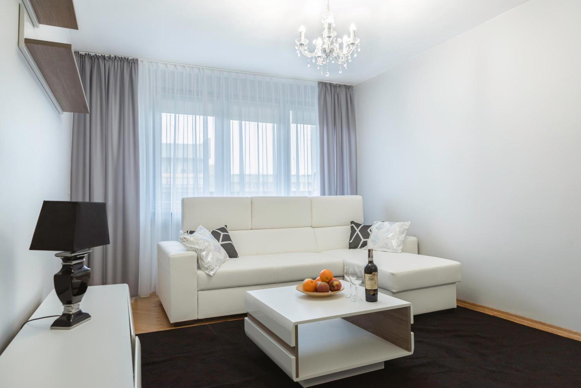 Comfy Flat In The City Center. Great View. Warsaw Luaran gambar